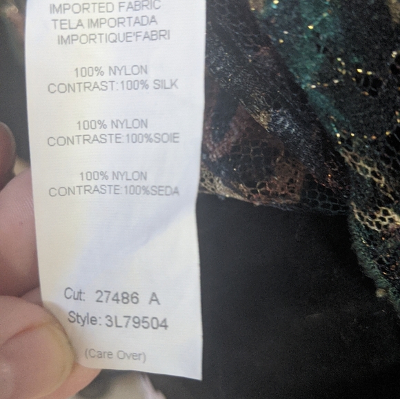 Karen Kane sheer blouse must see! - Picture 12 of 12